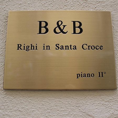 B & B Righi In Santa Croce Florencia Exterior foto