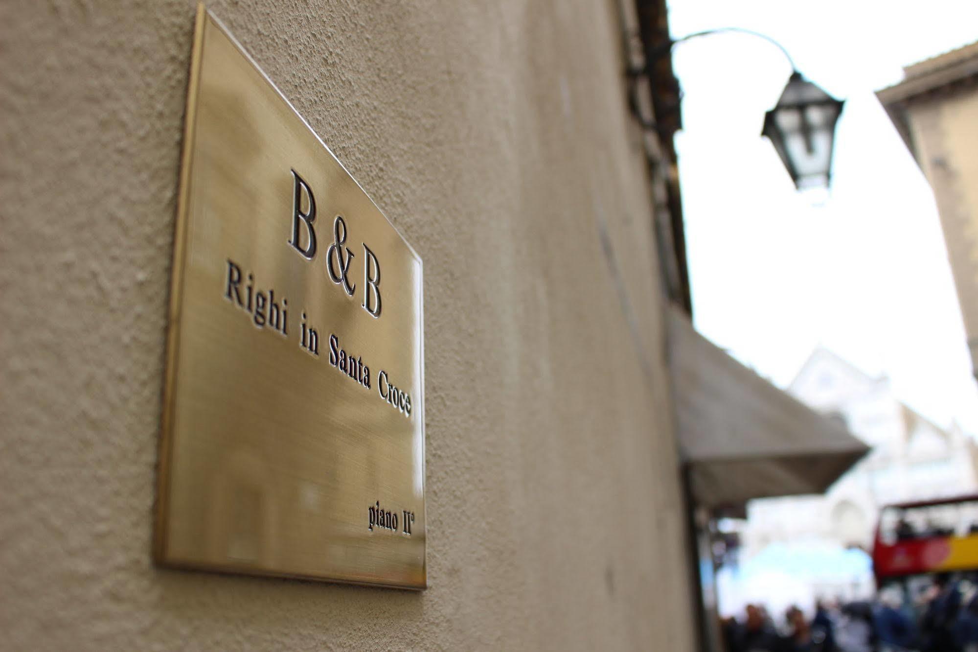 B & B Righi In Santa Croce Florencia Exterior foto